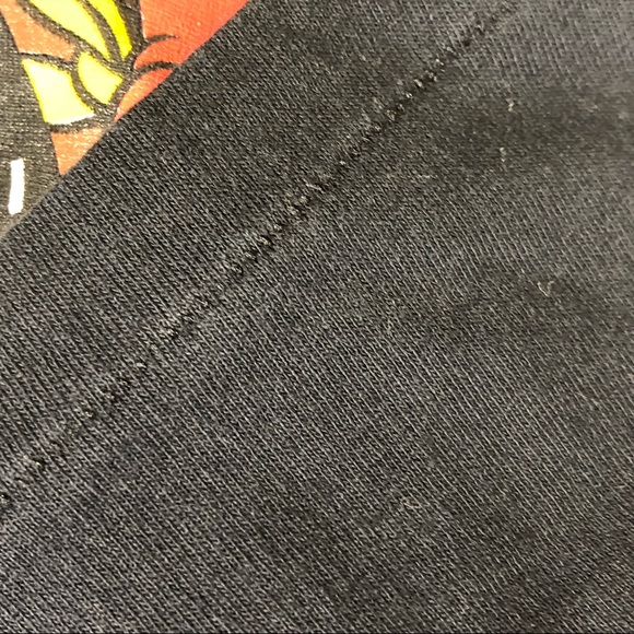 Vtg 90s 1991 Acme Looney Tunes Warner Bros Mens XL T-Shirt Black - Picture 9 of 9